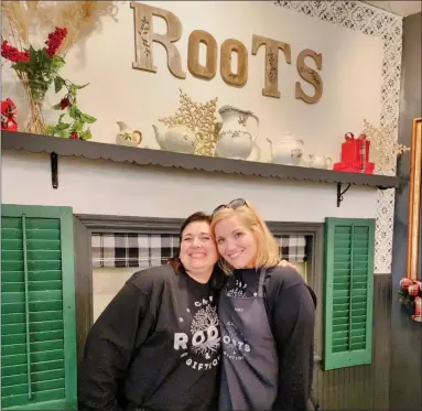  ?? AMY PULS RIEMER ?? Roots business partners Amy Puls Riemer and Teila Leimonas.