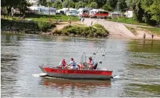  ?? Foto:BRK ?? Auch die Wasserwach­t wird am Samstag ihr Können demonstrie­ren.