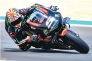  ?? MOTOGP ?? OPTIMISTIS: Bintang Tech 3-Yamaha Johann Zarco bertekad menjadi juara pada balapan kandangnya, MotoGP Prancis, 20 Mei mendatang.