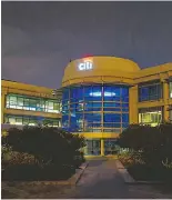  ?? /CORTESÍA: @CITI ?? Se impulsó los resultados del banco