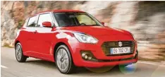  ?? Foto: Suzuki ?? Optisch deutlich verändert: die sechste Generation des Suzuki Swift.