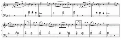  ??  ?? 谱8 莫扎特《d小调钢琴协奏曲》(K.466)节选