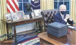  ??  ?? Decoración del Salón Oval contrasta con la de su predecesor.