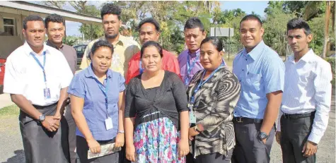  ?? Academy in Nadi ?? The aviation students who will be getting training in Aerodrome Flight Informatio­n Service (AFIS) over the next 10 weeks at the AFL Aviation