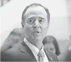  ?? J. SCOTT APPLEWHITE/AP ?? Rep. Adam Schiff, D-Calif., calls the Scooter Libby pardon “the last straw.”