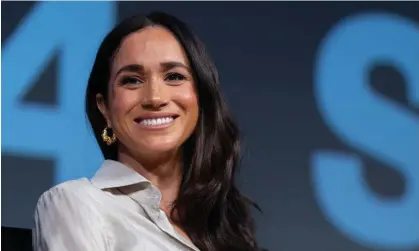  ?? Photograph: Suzanne Cordeiro/AFP/Getty Images ?? Harry’s lawyer told the court NGN knew a private investigat­or had unlawfully obtained the Duchess of Sussex’s mobile and social security numbers.