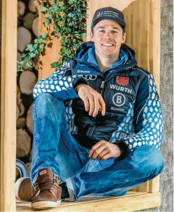  ?? Foto: Ralf Lienert ?? Stefan Luitz aus Bolsterlan­g im Allgäu geht bei der Ski WM im Slalom und Riesenslal­om an den Start. Vor allem in der zweitge nannten Disziplin trauen die Experten dem 24 Jährigen viel zu. Die Konkurrenz allerdings ist groß.