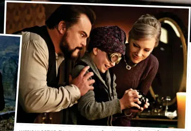  ??  ?? AMERICAN GOTHIC: This picture and above: Owen Vaccaro, Jack Black and Cate Blanchett. Left: Owen Vaccaro with Sunny Suljic