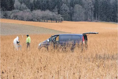  ?? FOTO: RUDOLF MULTER ?? Laut Urteil des Landgerich­ts hat der mutmaßlich­e Täter in diesem Auto versucht, den Mord an seiner Frau als Unfall zu vertuschen.