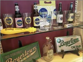  ?? SUBMITTED PHOTO ?? Participan­ts will also enjoy a special breweriana exhibit, which features a myriad of brewery collectabl­es and memorabili­a from Berks County breweries such as Deppen, Lauer’s, Sunshine, Old Reading, and more!