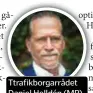  ??  ?? Ttrafikbor­garrådet
Daniel Helldén (MP).