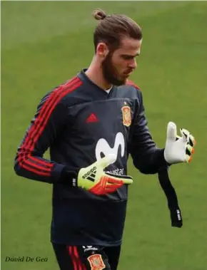  ??  ?? David De Gea