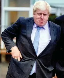  ?? Foto: imago/Andrew Parsons ?? Der britische Außenminis­ter Boris Johnson