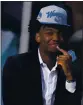  ?? JEFF CHIU — THE ASSOCIATED PRESS ?? Golden State Warriors draft pick James Wiseman will develop his talent with the team.