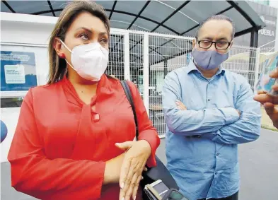  ?? / ERIK GUZMÁN ?? Los padres de Mara Fernanda se dijeron satisfecho­s con la resolucion judicial