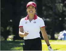  ?? LEAH HENNEL ?? Nineteen-year-old Calgary golfer Jaclyn Lee is grateful for the support she received at this year’s Canadian Pacific Women’s Open at Priddis Greens Golf and Country Club.