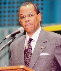  ?? James Goolsby/Hearst Newspapers 2004 ?? The Rev. Calvin O. Butts III, pastor of the Abyssinian Baptist Church of New York City, was an influentia­l civil rights leader.