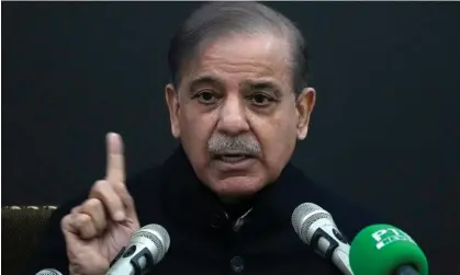  ?? ?? Shehbaz Sharif served as PM once before, from 2022 until August 2023. Photograph: KM Chaudary/AP