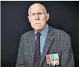  ??  ?? Sam Mercer MBE, 88, a 2nd Lieutenant in the ‘Glorious Glosters’ in the Korean War