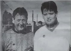  ??  ?? Sean O’Brien and his son and team captain Casey O’Brien back in 1992 in the Wicklow People.