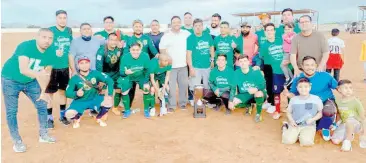  ??  ?? campeón de campeones, el Deportivo Nico Zamora.
CORTESÍA: NICO ZAMORA