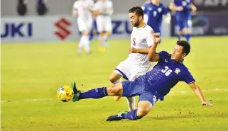  ??  ?? MORE THAN winning the 2016 AFF Suzuki Cup, Thailand showed how a steady football program would go a long way in achieving internatio­nal success.