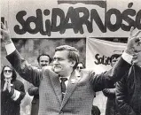  ??  ?? Wałęsa,
1982 Lech the leader of Poland’s outlawed Solidarity movement, is released after eleven months of internment near the Soviet border