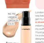  ??  ?? MAC PRO LONGWEAR CONCEALER £18.50 ALDO £35