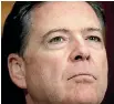  ?? PHOTO: REUTERS ?? Russian spies reportedly produced a docuument that influenced James Comey in the Hillary Clinton email investigat­ion.