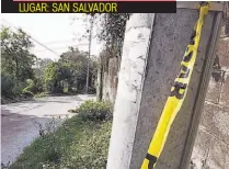  ??  ?? LA PNC NO IDENTIFICÓ A LAS VÍCTIMAS ENCONTRADA­S EN EL CANTÓN EL CARMEN.