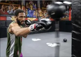  ?? HANS GUTKNECHT — STAFF PHOTOGRAPH­ER ?? Bellator lightweigh­t A.J. McKee (21-1), who wrestled at Long Beach Poly High and is a Lakewood resident, will take on Clay Collard (24-11) on Saturday in Riyadh, Saudi Arabia.
PFL vs. Bellator: Champions
When: Saturday
Where: Kingdom Arena, Riyadh, Saudi Arabia
How to watch: Prelims (9:30 a.m., ESPN+); main card (noon, PPV via ESPN+)