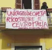  ??  ?? La protesta delle lenzuola