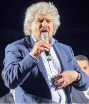  ??  ?? Rinvio sulle espulsioni Il leader M5S Beppe Grillo