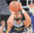  ?? DAVE KALLMANN / MILWAUKEE JOURNAL SENTINEL ?? Junior forward Ed Morrow is eligible to play for Marquette after sitting out last season as a transfer from Nebraska.