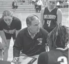  ?? RICK CINCLAIR/TELEGRAM & GAZETTE ?? Millbury girls’ basketball coach Steve Reno has joined the 400-win club.