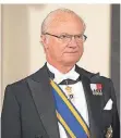  ?? FOTO: IMAGO IMAGES ?? König Carl XVI. Gustaf fand deutliche Worte.