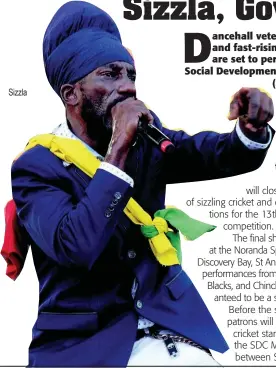  ??  ?? Sizzla