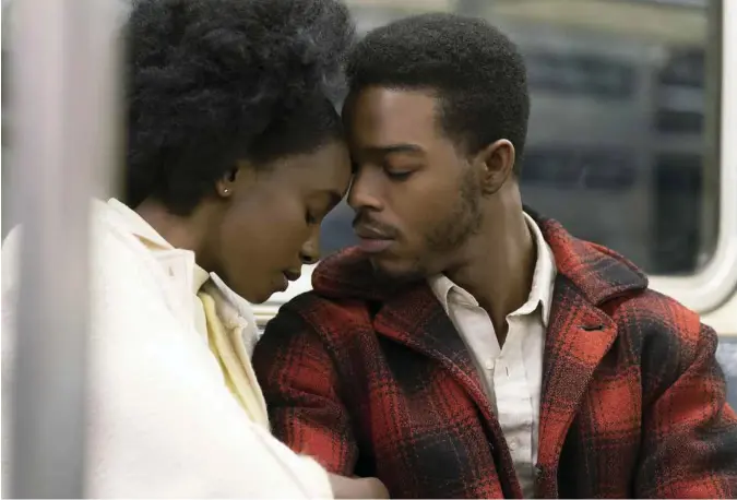  ?? ANNAPURNA PICTURE ?? Tish og Fonnys kjaerlighe­t møter både hindringer og støtte i «If Beale Street could talk».