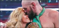  ?? ?? Tyson Fury and his wife Paris