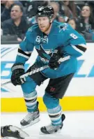 ?? DON SMITH/GET TY IMAGES ?? Joe Pavelski is a Sharks mainstay. The team picked him in the seventh round of the 2003 draft.
