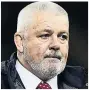  ??  ?? GOOD DAY Wales manager Warren Gatland