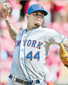  ?? Foto @YoanLopez ?? ▲ Yoan López, de los Mets de Nueva York, es uno de los peloteros cubanos selecciona­dos para representa­r a la isla.