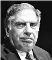  ??  ?? Nusli Wadia has claimed Ratan Tata ( pictured) and others had made defamatory statements against him after Cyrus Mistry was removed as chairman of the Tata group