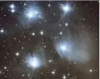  ??  ?? M45 – 45 minutes with a colour CCD