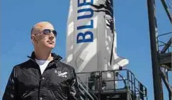  ?? ?? Der Fehlstart war ein Rückschlag für den Raumfahrtu­nternehmer Jeff Bezos.