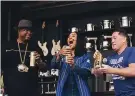  ?? BottleRock Napa Valley 2017 ?? S.F. restaurate­ur Ayesha Curry (center) will return to BottleRock’s Culinary Stage this weekend.