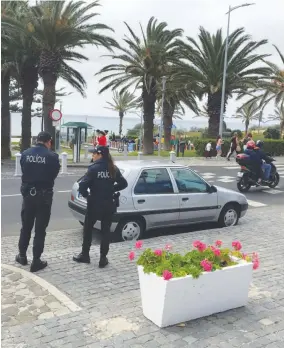  ?? ?? Centro do Porto Santo terá mais agentes da PSP no pico do verão.