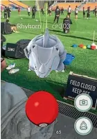  ??  ?? What’s worse? Leeds Rhinos or Rhyhorn?