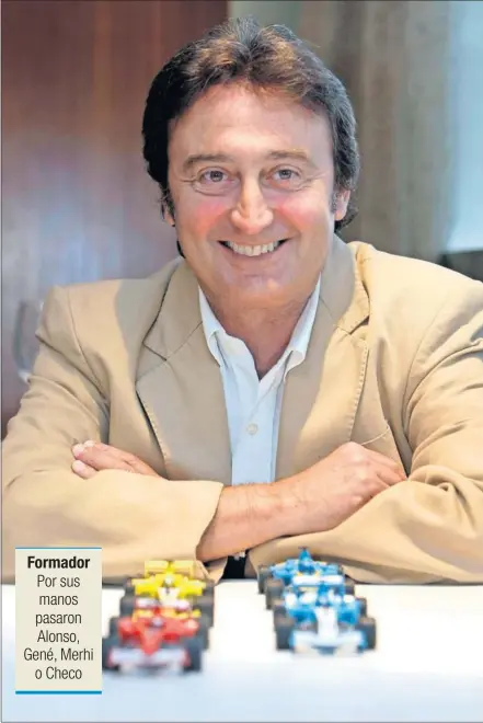  ??  ?? Adrián Campos, expiloto de Fórmula 1 y fundador de Campos Racing, en una imagen de 2009.