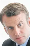  ??  ?? Emmanuel Macron